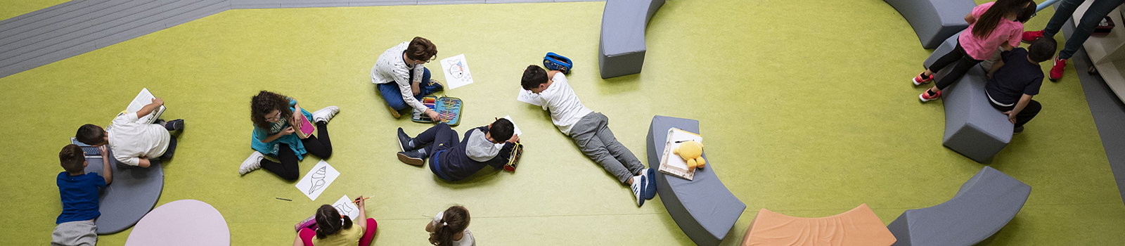 Il manifesto 1+4 spazi educativi